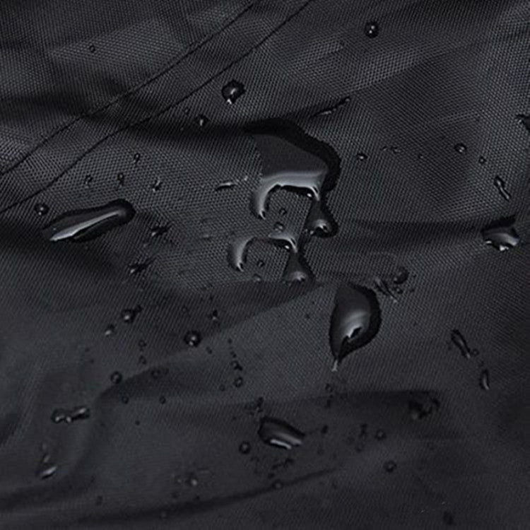 Anti-UV Waterproof Dust-proof 210D Oxford Cloth Folding Table Chairs Protective Cover Outdoor Furniture Set Cover, Size: 242*162*100cm(Black), Size: 242*162*100cm