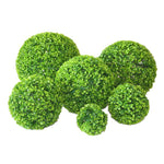 Artificial Aglaia Odorata Plant Ball Topiary Wedding Event Home Outdoor Decoration Hanging Ornament, Diameter: 8.7 inch, 8.7 inch