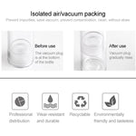 5 PCS Clear Empty Travel Portable Refillable Plastic Pump Bottle Containers, 15ml, 15ml