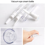 5 PCS Clear Empty Travel Portable Refillable Plastic Pump Bottle Containers, 5ml, 5ml