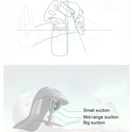 REAL BUBEE Maternity Products PP Manual Suckling Breast Milk Pump for Mama, Manual Breast Pump