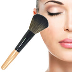 Wooden Handle Soft Head Buffer Foundation Powder Blush Brush Makeup Tools