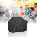 Outdoor Anti-UV Waterproof Dust-proof 210D Oxford Cloth BBQ Square Protective Bag Charcoal Barbeque Grill Cover, Size: 170x61x117cm, Size: 170x61x117cm