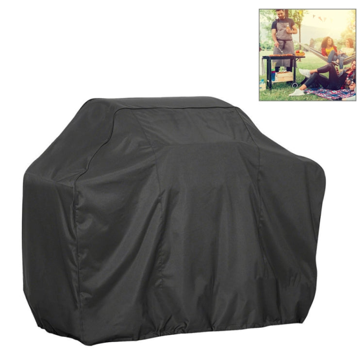 Outdoor Anti-UV Waterproof Dust-proof 210D Oxford Cloth BBQ Square Protective Bag Charcoal Barbeque Grill Cover, Size: 190x70x117cm, Size: 190x70x117cm