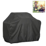 Outdoor Anti-UV Waterproof Dust-proof 210D Oxford Cloth BBQ Square Protective Bag Charcoal Barbeque Grill Cover, Size: 145x61x117cm, Size: 145x61x117cm