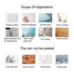 Creative 3D Vase Style Mirror DIY Wall Sticker Set, Size: 40*60cm