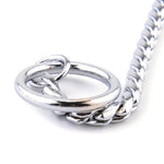 Pet Collars Pet Neck Strap Dog Neckband Snake Chain Dog Chain  Solid  Metal Chain Dog Collar，Length:35cm, 35cm