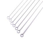 Pet Collars Pet Neck Strap Dog Neckband Snake Chain Dog Chain  Solid  Metal Chain Dog Collar，Length:35cm, 35cm