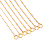 Pet Collars Pet Neck Strap Dog Neckband Snake Chain Dog Chain  Solid  Metal Chain Dog Collar，Length:50cm, 50cm