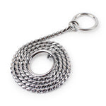 Chaîne en P pour animaux de compagnie 50 cm x 3 mm, collier pour animaux de compagnie, lanière pour le cou, collier pour chien, chaîne serpent