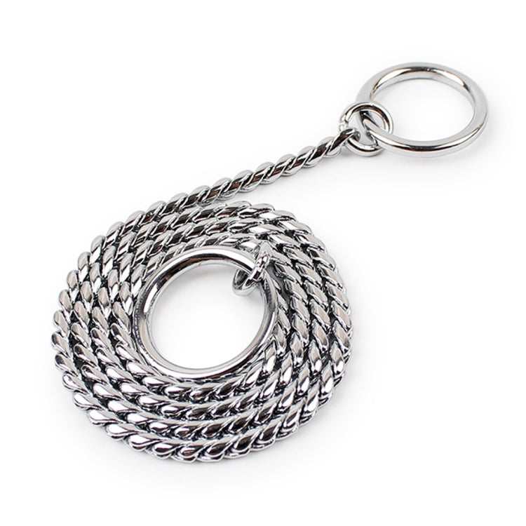 Chaîne pour animaux de compagnie 50 cm x 4 mm, collier pour chien, lanière pour le cou, chaîne serpent, collier pour chien