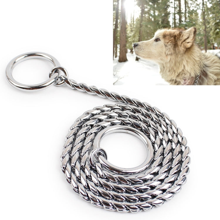 55cm  Pet P Chain Pet Collars Pet Neck Strap Dog Neckband Snake Chain Dog Chain Dog Collar, 55cm