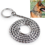 65cm Pet P Chain Pet Collars Pet Neck Strap Dog Neckband Snake Chain Dog Chain Dog Collar, 65cm