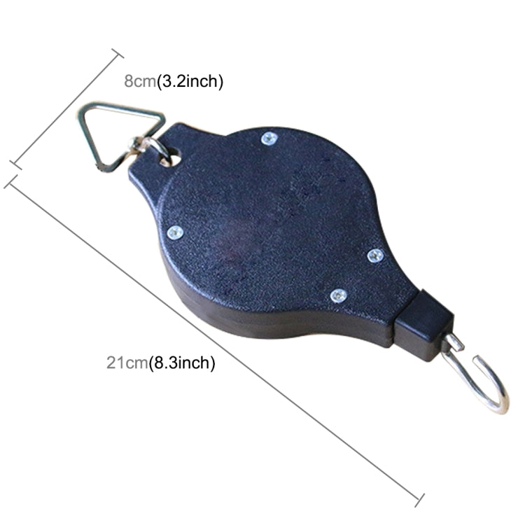 Plant Pulley Adjustable Heavy Duty Hanging Hooks Plant Hangers for Hanging Planters, Pulley Hanging Hooks
