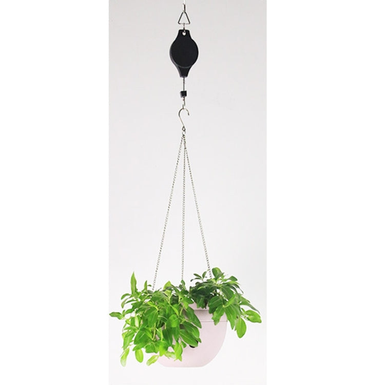 Plant Pulley Adjustable Heavy Duty Hanging Hooks Plant Hangers for Hanging Planters, Pulley Hanging Hooks