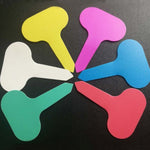 100PCS Floral Label Gardening Label Waterproof small card Insert Label Potted Label,Random Color Delivery, Plant Label 3
