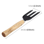 Rake Shovel Digging Trowel 3 in 1  Wooden Handle Metal Head Mini Garden Plant Tool Gardening Tool Garden Flower Tools Garden Tools Combination Set, Plant Tool 3