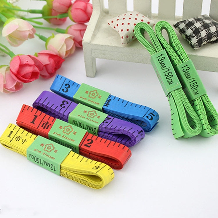 20 PCS 1.5m Long Multi-function Soft Tape Measure, Random Color Delivery, C03-11