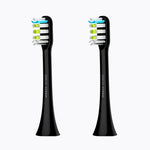 2 PCS Original Xiaomi Youpin General Cleaning Replacement Brush Heads for Xiaomi Soocare Sonic Electric Toothbrush (HC7711W), General Cleaning Black, General Cleaning Pink, General Cleaning White