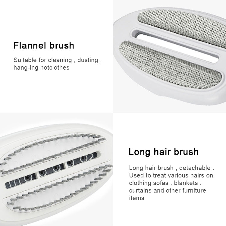 Multifunction Household Handheld Steamer Travel Portable Hand - Held Steam Hanging Hot Machine Ceramic Bottom with Flannelette Brush & Hair Brush & Measuring Cup,US Plug, US Plug Blue, US Plug Purple