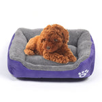 Candy Color Four Seasons Genuine Warm Pet Dog Kennel Mat Teddy Dog Mat, Size: L, 66×50×14cm, Size: L