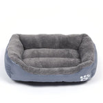 Candy Color Four Seasons Genuine Warm Pet Dog Kennel Mat Teddy Dog Mat, Size: S, 43×32×10cm, Size: S