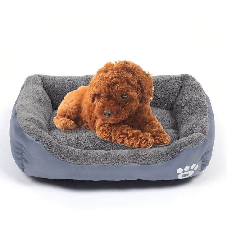 Candy Color Four Seasons Genuine Warm Pet Dog Kennel Mat Teddy Dog Mat, Size: XL, 80×60×16cm, Size: XL