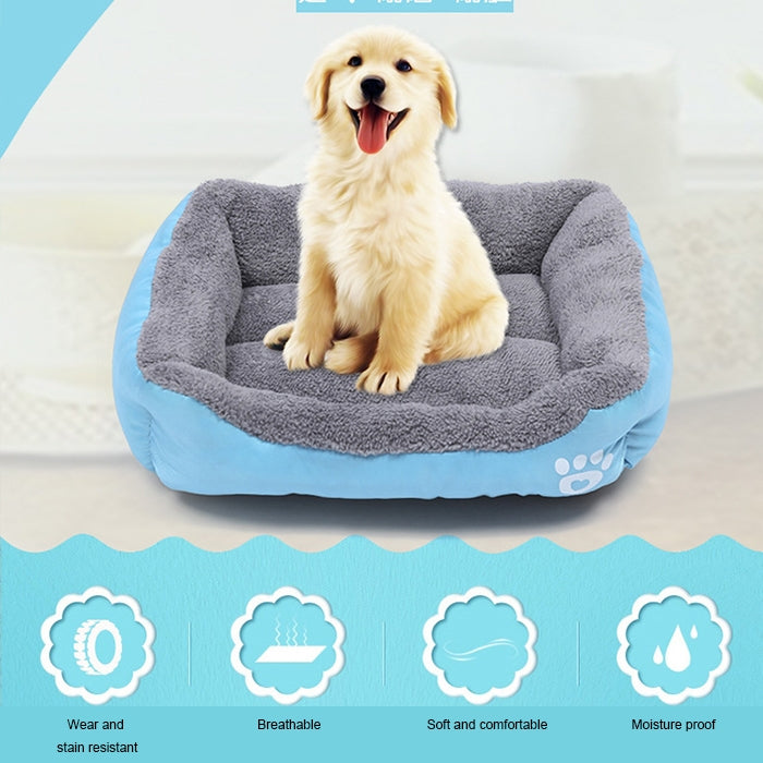 Animal Grain Four Seasons Genuine Warm Pet Dog Kennel Mat, Size: S, 43×32×10cm, Size: S, 43×32×10cm