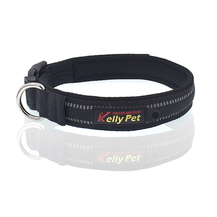 Pet Dogs Polyester Reflective Breathable Pets Collar Traction Lead Leash, Size: L, 2.5*47*54cm, Size: L, 2.5*47*54cm
