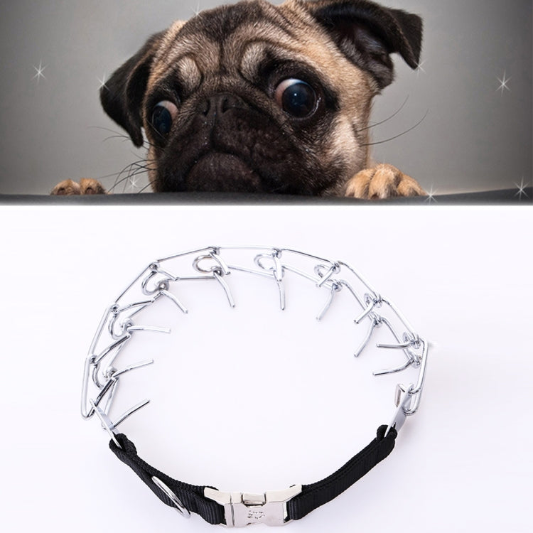 Pet Dogs High Quality Metal Collar Adjustable Chain Specific Training Dogs Chain Collar, Size: 4.0mm*60cm, Dogs Chain Collar