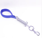 Pet Medium Large Dogs Cushion Traction Rope Spring Foam Handle Explosion-proof Short Chain, Size: 3mm*40cm, Foam Width: 2cm, Size: 3mm*40cm, Foam Width: 2cm
