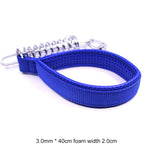 Pet Medium Large Dogs Cushion Traction Rope Spring Foam Handle Explosion-proof Short Chain, Size: 3mm*40cm, Foam Width: 2cm, Size: 3mm*40cm, Foam Width: 2cm
