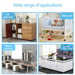 2 PCS 2 inch Furniture Cabinet Coffee Table Silent Universal Wheel, 2 inch Universal Wheel