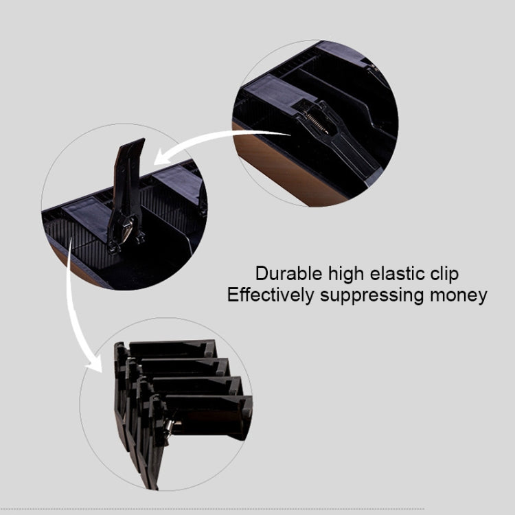 Durable Four-frame ABS Cash Coin Register Insert Tray Cashier Drawer Storage Cash Register Tray Box Classify Organizer, Four-frame (Black), Four-frame (Pink), Four-frame (White)