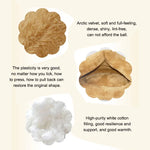 三角形貓窩溫暖加厚蒙古包寵物狗貓屋 尺寸：M，40×40×30cm，尺寸：M