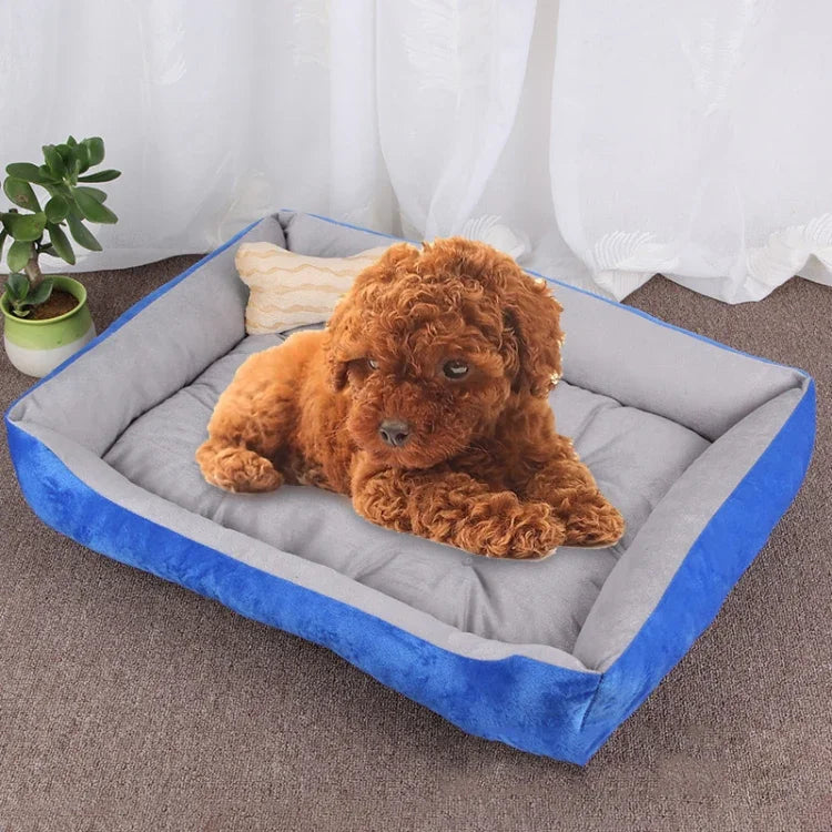Thảm Chăn Chuồng Mềm Lớn Hình Xương Chó Ấm Áp, Kích thước: M, 70×50×15cm, Kích thước: M