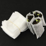 100pcs/Pack Nursery Pots Seedling-Raising Bags Environmental Non-woven Nursery Bags, 1000 PCS Nursery Bags