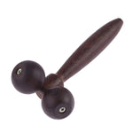 Wenge Solid Wood Manual Roller Massager