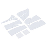 DIY Feather Style Acrylic Mirror Wall Stickers Home Room Mural Decoration Art Wall Sticker, Size: 18*73cm, 18*73cm(Silver), 18*73cm(Red), 18*73cm(Blue), 18*73cm(Gold), Size: 18*73cm(Black)