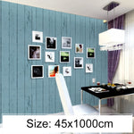 Creative PVC Autohesion Brick Decoration Wallpaper Stickers Bedroom Living Room Wall Waterproof Wallpaper Roll, Size: 45 x 1000cm