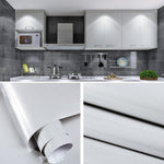 Pearlescent Creative PVC Brick Decoration Furniture Wallpaper Stickers Bedroom Living Room Wall Waterproof Wallpaper Roll, Size: 60x500cm