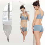 DIY Feather Style Acrylic Mirror Wall Stickers Home Room Mural Decoration Art Wall Sticker, Size: 30*120cm, 30*120cm (Silver), 30*120cm (Gold)