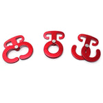 3pcs Aluminum Alloy Climbing Outdoor Hiking Camping Rope Hanger Hook Tent Light Hanging Buckle, 3pcs Rope Hanger Hook