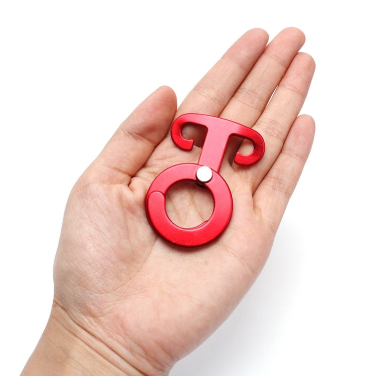 3pcs Aluminum Alloy Climbing Outdoor Hiking Camping Rope Hanger Hook Tent Light Hanging Buckle, 3pcs Rope Hanger Hook