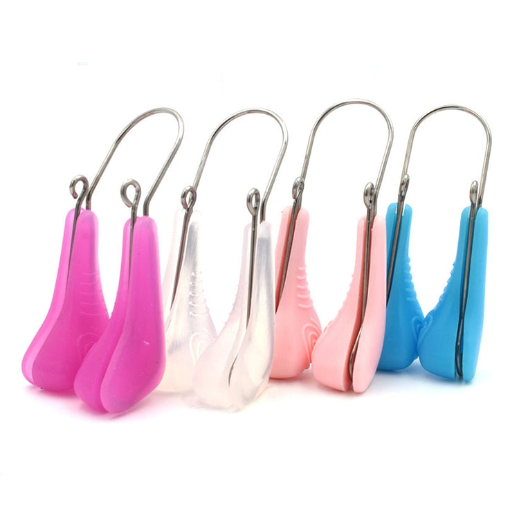 2 PCS Beauty Bridge of Nose Increased Device Nose Clip Braces Nasal Ting, Random Color Delivery, 2 PCS