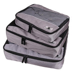 3 PCS / Sets Multi-function Football Texture 210D Polyester Waterproof Travel Clothes Underwear Storage Bag