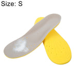 1 Pair PU Breathable Soft Sports Shock-absorbing Insole Sweat-absorbent Foot Pad Elastic Shoe Insert, Size: S(2-5 Yards), Size: S(2-5 Yards)