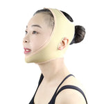 Lycra Flesh Color Breathable Skin Care And Lift Reduce Double Chin Mask Face Belt, Size: M, Size: M