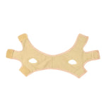 Lycra Flesh Color Breathable Skin Care And Lift Reduce Double Chin Mask Face Belt, Size: M, Size: M