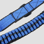 Pet Telescopic Buffer Double Traction Rope Nylon Reflective Braided Rope, Small, Length: 70cm, Random Color Delivery , Double Traction 70cm